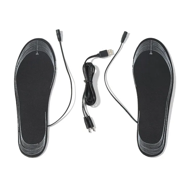 Semelles de Chaussures Chauffantes USB Coussin Chauffant pour les Pieds Pie9781