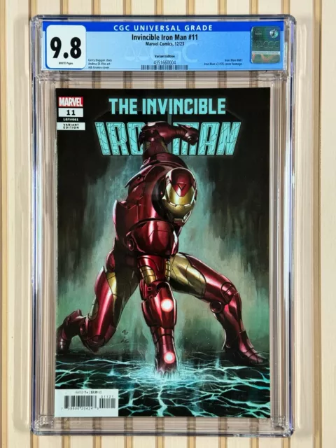 Invincible Iron Man #11 (2023 Marvel Comics) Adi Granov Variant CGC 9.8