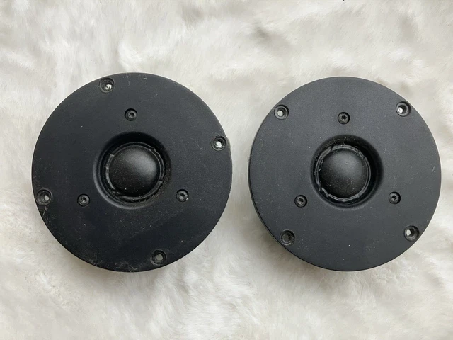 2 Tweeters Vifa D25AG-35-06 Dôme Aluminium 4 Pouces - Haute Fidélité, Fabrication Danemark