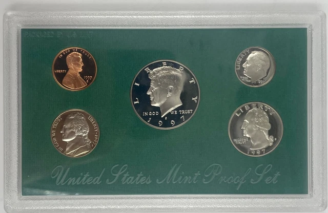 1997 United States Mint Proof Set With OGP No COA