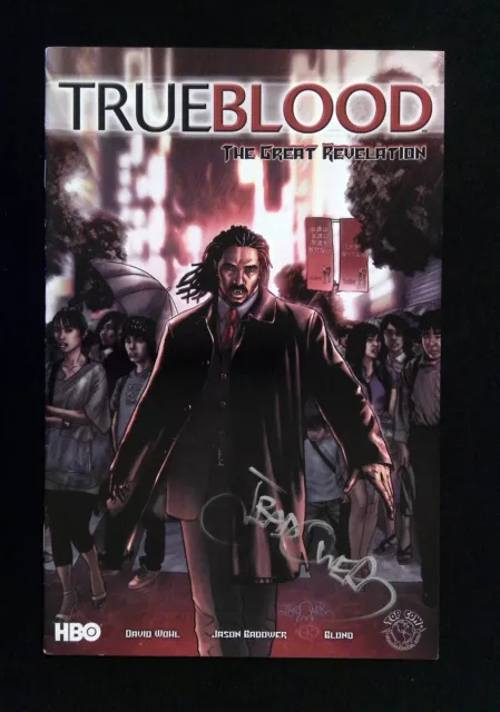 True Blood The Great Revelation #0 Top Cow 2008 Vf+  Signed By Jason Badower