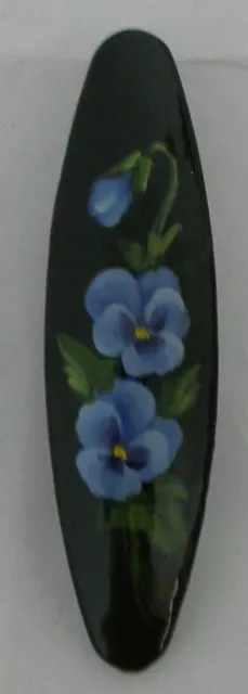 Miniaturmalerei. HAARSPANGE. Handgemalt! Modeschmuck! Feldblumen! GESCHENKIDEE!