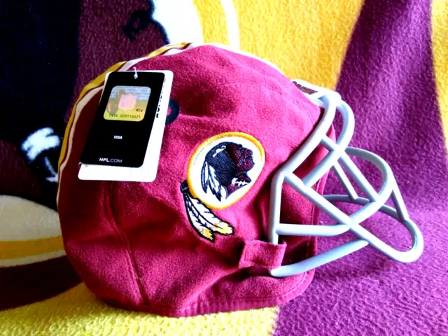 Washington Redskins Fabric Helmet with Removable Face Mask