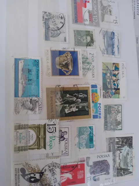 Briefmarken Polen Gestempelt 2