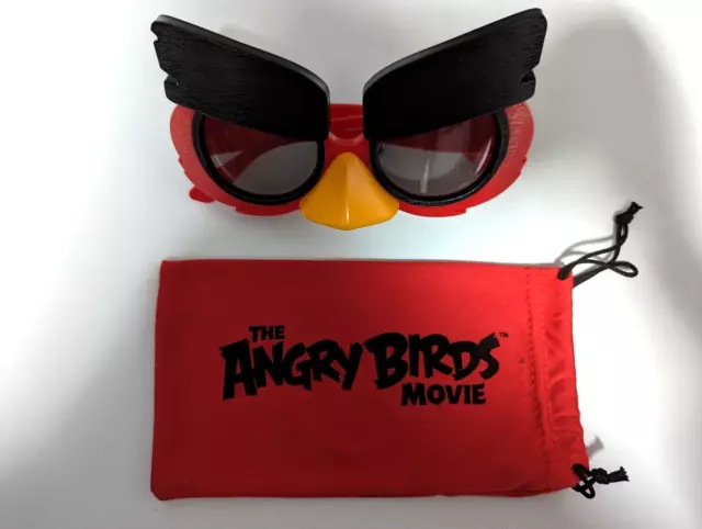 Angry Birds Brille 2016 Fanartikel Nutzbar als 3D Brille Kino !KEIN UV SCHUTZ!