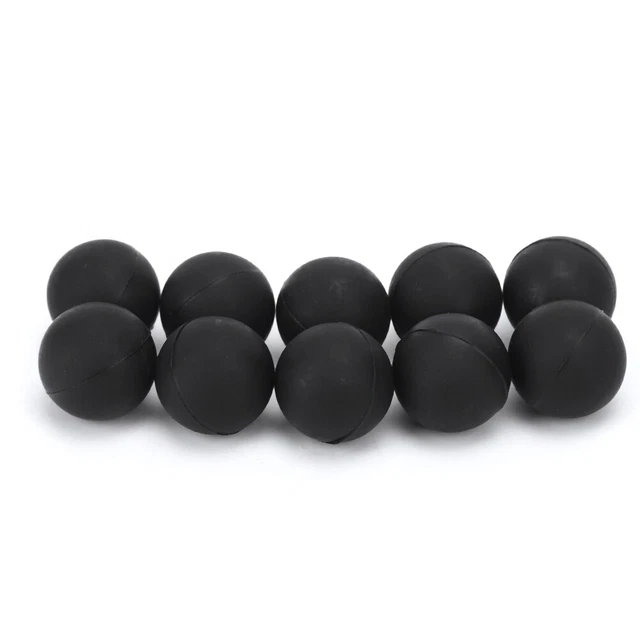 10Pcs 17Mm Paintballs Silica Gel Massage Fitness Ball Safety Non-Toxic Slingshot