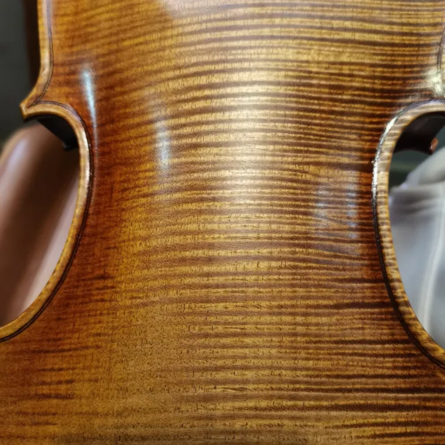 Antique Master Violin Copy Stradivari Antonio 1715 4/4 Listen the Sound Vedio!