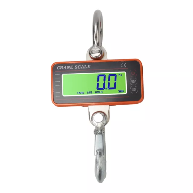 Digital Crane Scale 1500kg 3000lb Electronic HeavyDuty Hanging Scale With Remote