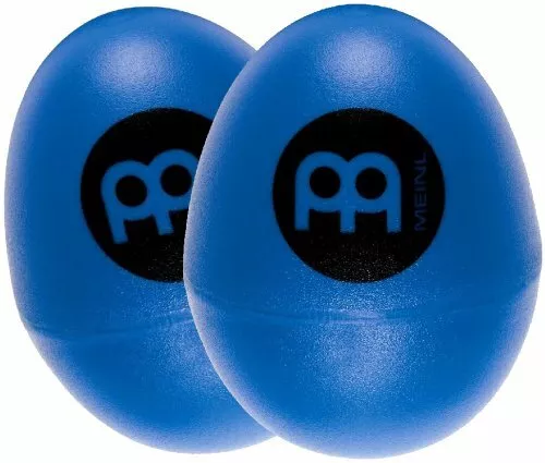 Meinl Plastic Egg Shakers Blue (Pair) ES2-B