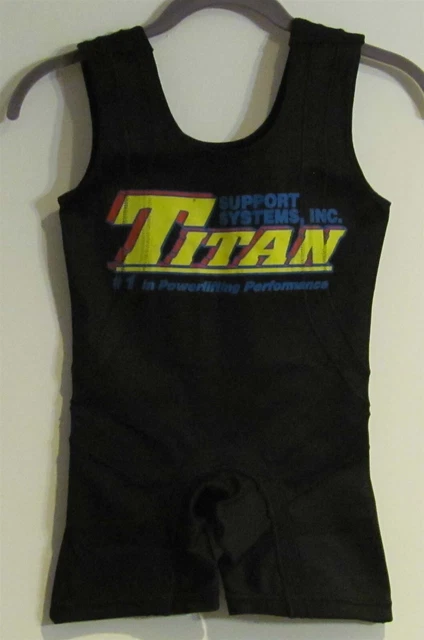 Titan Centurion Squat Suit Size 24 Black R/S (New in bag!)
