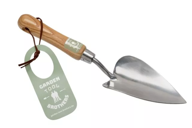 Blumenkelle in Herzform aus Edelstahl von den Garden-Tool-Brothers