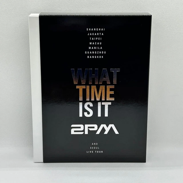 ⑪ What Time Is It: 2PM Live Tour DVD 新品 2PM WHAT IS IT 2PM LIVE TOUR DVD rb $159.60 - PicClick CA