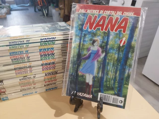 NANA SERIE COMPLETA 1/42 PRIMA EDIZIONE MANGA AI YAZAWA N.1 VERSIONE VARIANT Rar