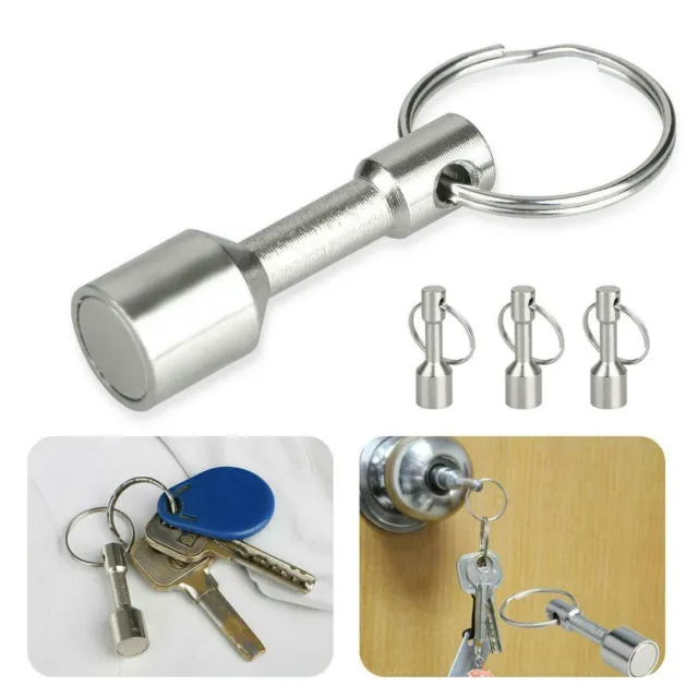 Portachiavi magnetico metallo compatto per una facile organizzazione delle chiavi e per testare i metalli