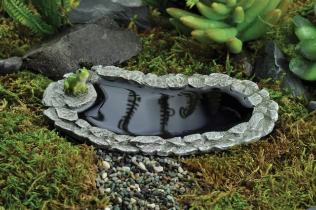 Miniature Fairy Garden Ponds by Fiddlehead, Frost proof and natural looking