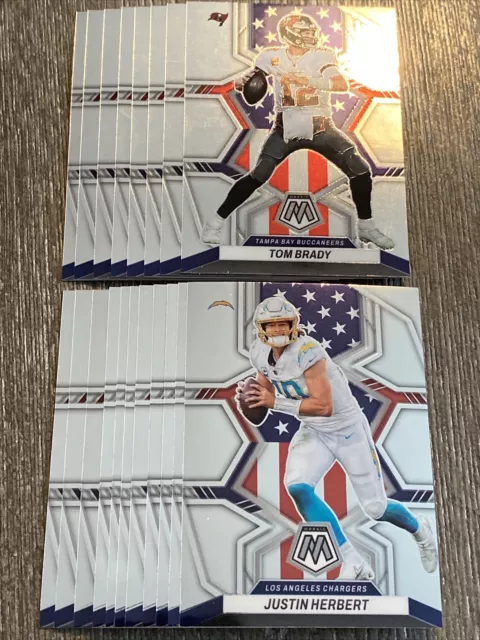 2022 Panini Mosaic NFL Football NATIONAL PRIDE Cards Veterans You Pick/Choose!