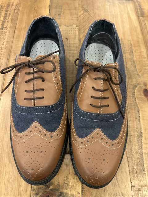 Clifford James Desert Boots Mens US 8‎ UK 7 Dark Brown Suede Shoes 11CS169 Купить clifford james shoes all leather black tan wingtip  main image 3