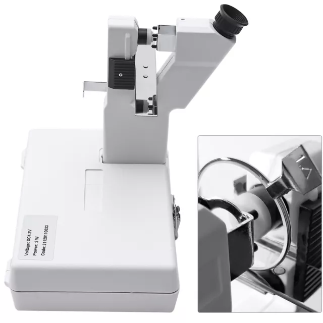 Handheld Focimeter Manual Optical Lensometer Ophthalmology Device 8.7''x5.5''