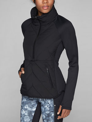 NEW ATHLETA WIND Sprint 1/2 Zip 