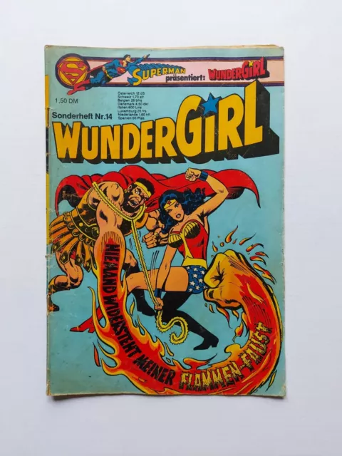 Ehapa - Superman präsentiert: Wundergirl Sonderheft Nr. 14 ohne SM