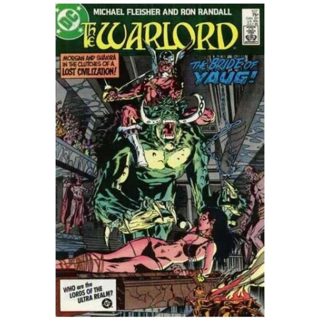 Warlord (1976 series) #107 in Near Mint minus condition. DC comics [p~