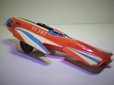 Technofix Space Rocket GE-283 Technofix tin tintoy West Germany Aereo Spaziale latta 