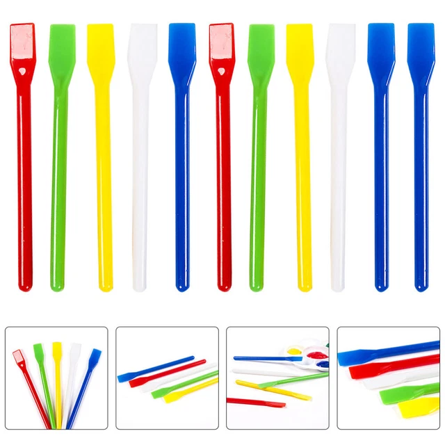 Asta di agitazione pittura bastoncini per trucco bastoncini di miscelazione colori forma 20 pz