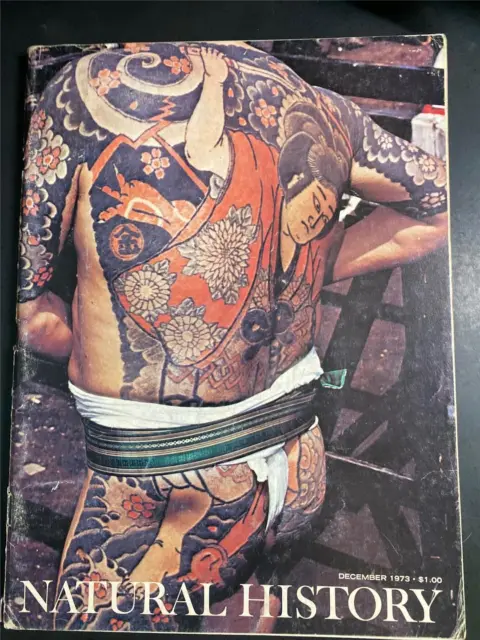 Diciembre 1973 - Revista de Historia Natural - Arte Japonés del Tatuaje