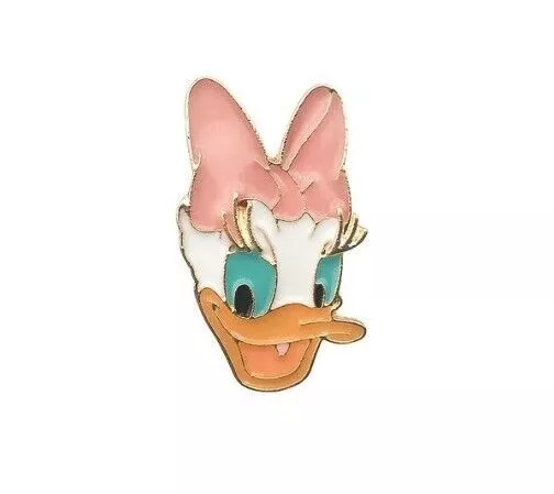 Brosche aus emailliertem Daisy Duck-Metall