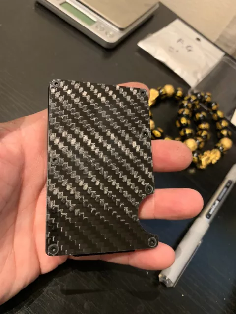 Men RFID Blocking Slim Money Clip Wallet Credit Card ID Holder Thin Minimalist