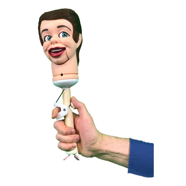 DANNY O'DAY DELUXE Upgrade Ventriloquist Dummy Doll With Moving Eyes