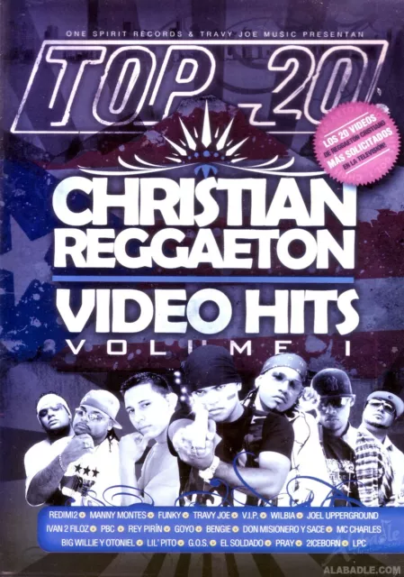 DVD TOP 20 CHRISTIAN REGGAETON HITS-Los Mejores Videos de Reggaeton Cristiano