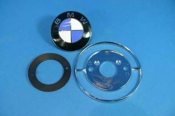 ORIGINAL BMW Emblem Logo Felgenaufkleber Kappe Ø 60mm E3 E9 E10 E12  36131181105