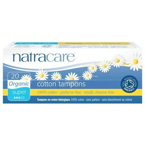 Tampons SUPER, 10 CT By Natracare