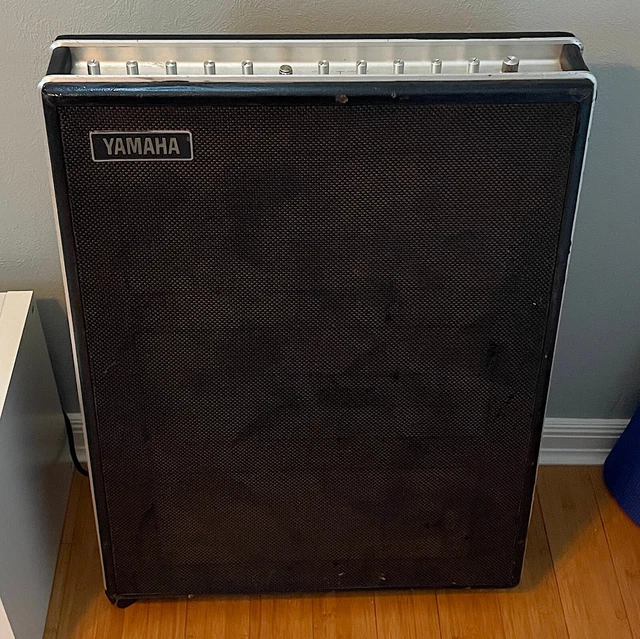 Vintage Yamaha TA-60 Guitar Amplifier w/ Trapezoidal Speakers! Colorado Pickup