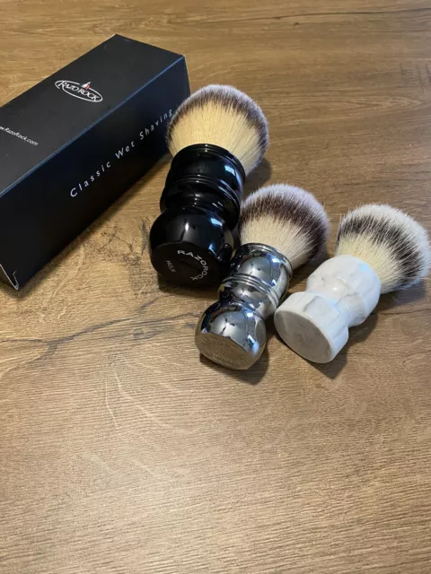 pennello da barba sintetico