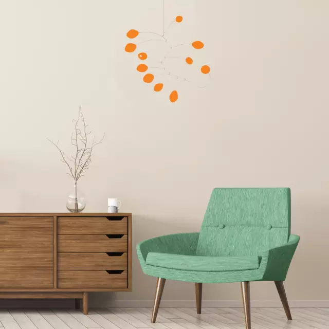 Mid Century Modern Art Mobile | The MCM Elegant Kinetic Mobiles Home Decorations