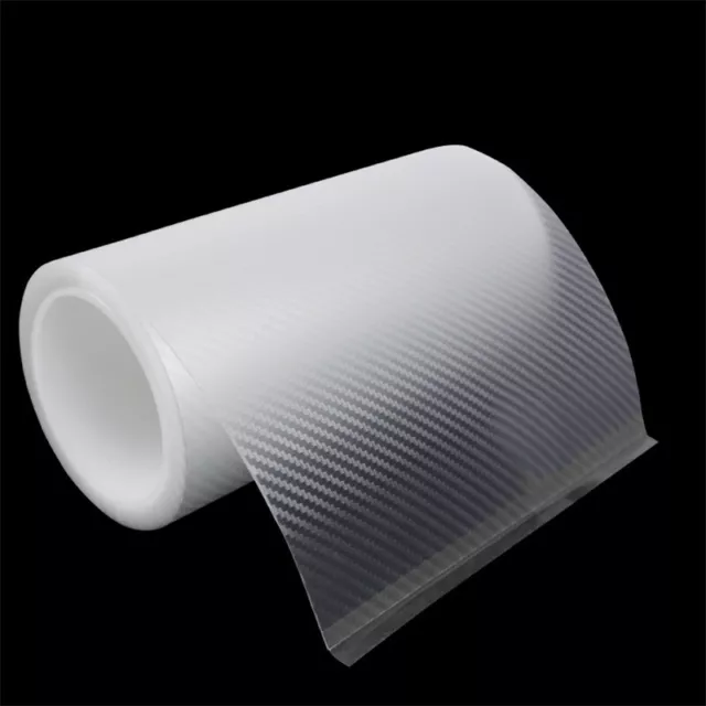 3cm-20cm Universal Clear Carbon Fiber Car Body Protect Tape Door Sill Cover  CW 2