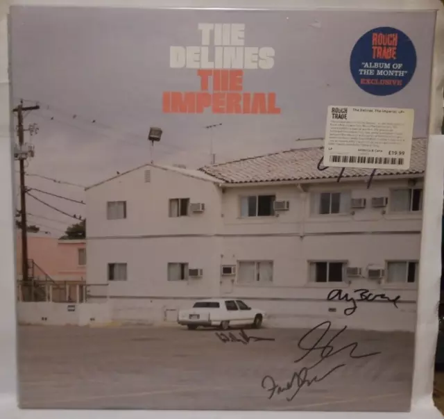 The Delines ‎– The Imperial - Limited Ed. LP Clear + 7"+CD  "Signed" by five