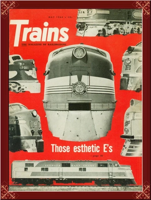 Electro-Motive E-Type Diesel Locomotives--1935-1964--La Grange, Il. Rare History