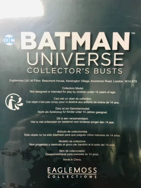 DC BATMAN UNIVERSE SAMMLERBÜSTE - BATMAN - Christian Bale - Dark Knight 3