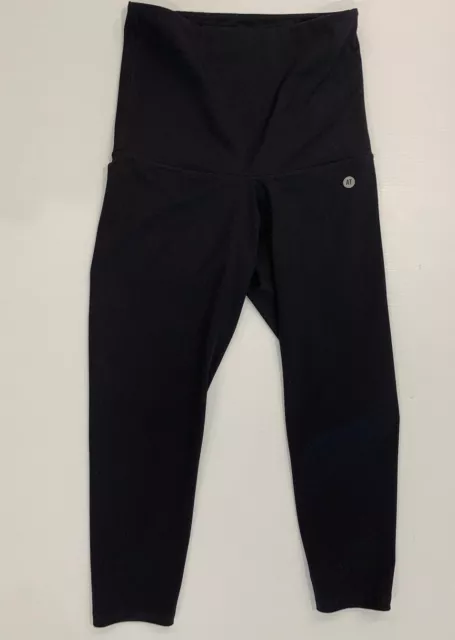 Active Truth Womens Maternity Leggings Size M Black High Waist