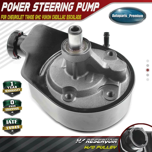 POWER STEERING PUMP w/ Reservoir for Chevrolet Tahoe GMC Yukon Cadillac