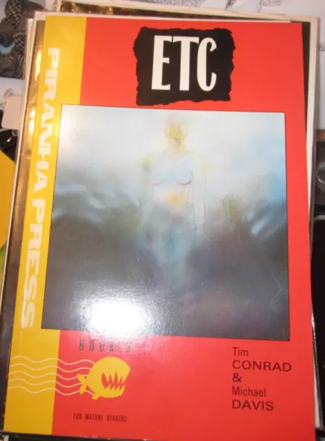 ETC comic book 3 DC Comics Piranha Press, Tim Conrad