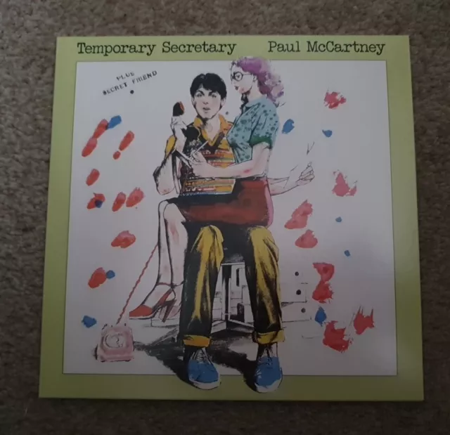 Paul McCartney 7" Temporary Secretary Vinyl From 2022 Singles Collection Not 12"