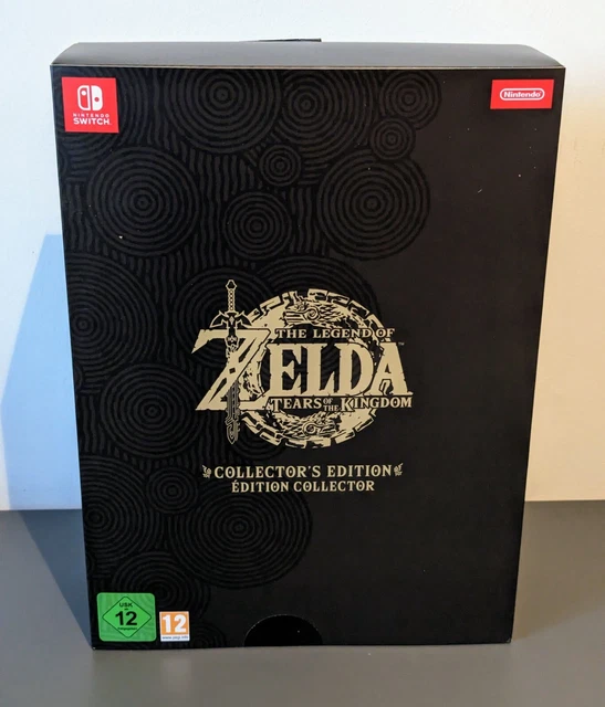 THE LEGEND OF Zelda Tears of the Kingdom Nintendo Switch Collector's