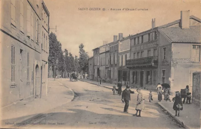 Cpa 52 Saint Dizier / Avenue Alsace Lorraine