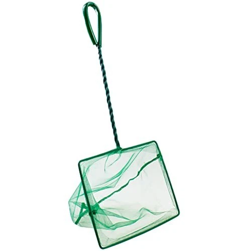 8 Inch Fish Tank Net, Fish Net Aquarium, Aquarium Net with 10.5 Inch Handle