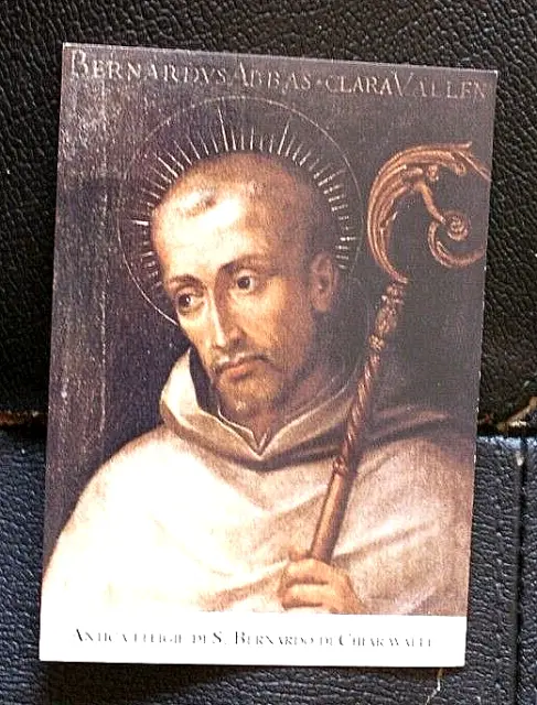 Santino San Bernardo Da Chiaravalle