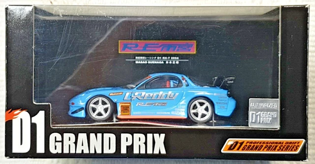 NEW HOTWORKS D1 Grand Prix 1/64 Mazda RX-7 2004 1:64 £96.36